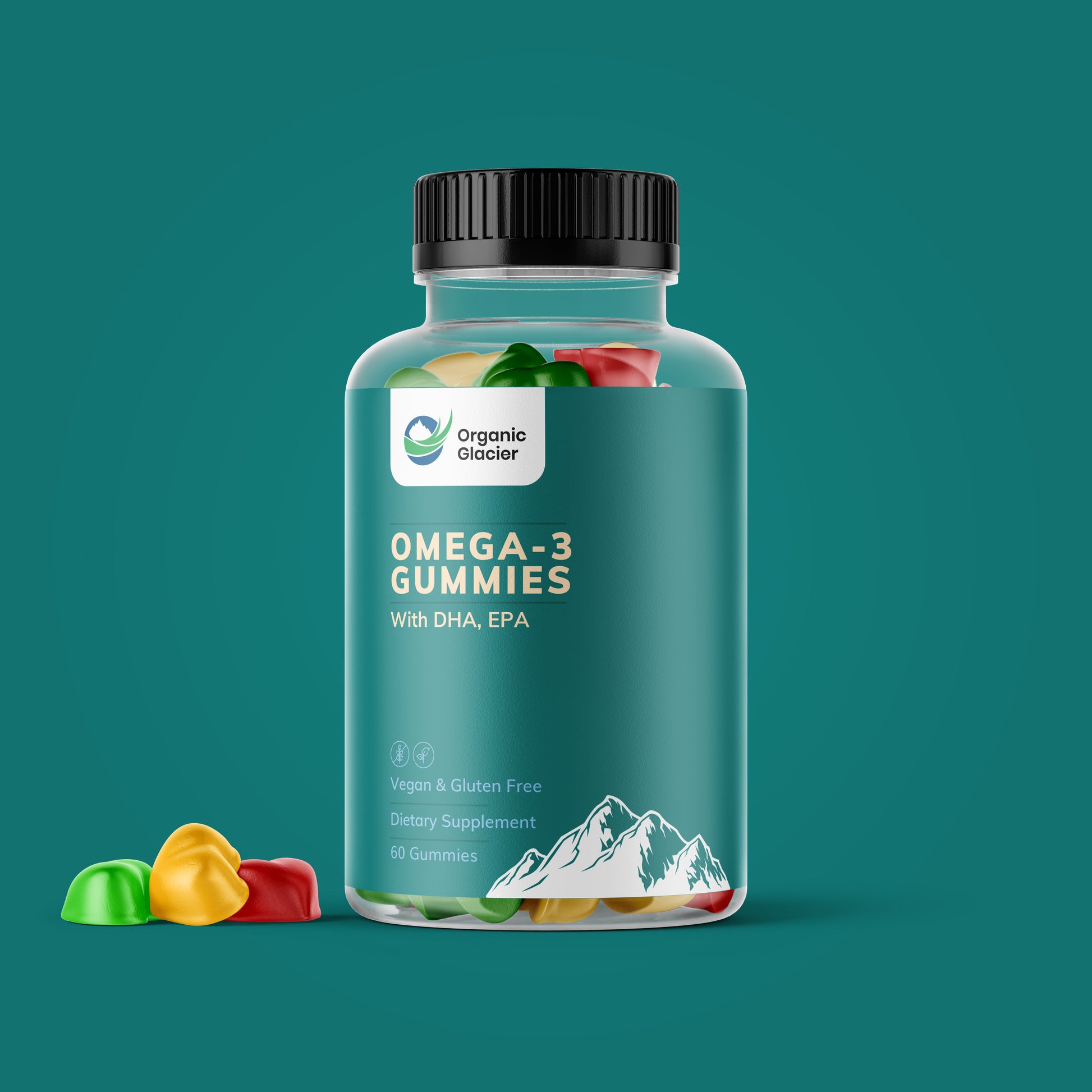 Omega-3 Gummies - Organic Glacier 